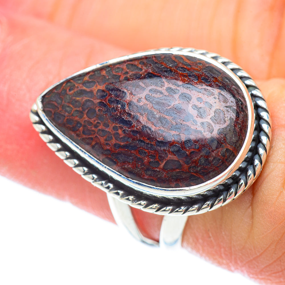 Dinosaur Bone Rings handcrafted by Anasilvercos - RING56247