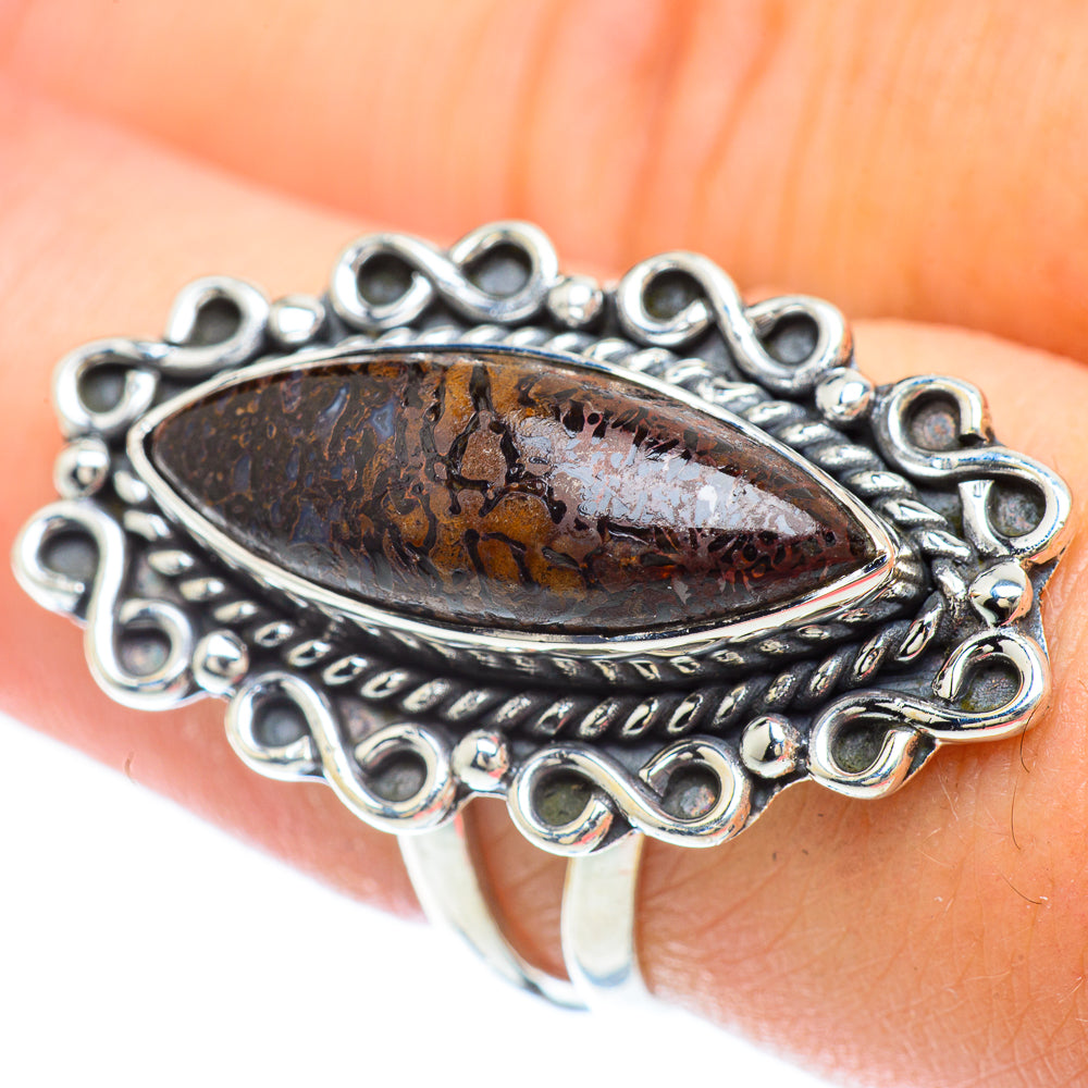Dinosaur Bone Rings handcrafted by Anasilvercos - RING56279