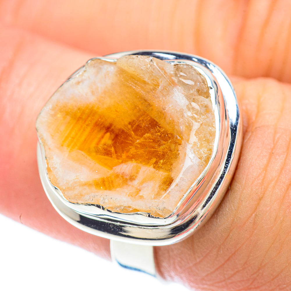 Citrine Rings handcrafted by Anasilvercos - RING56284
