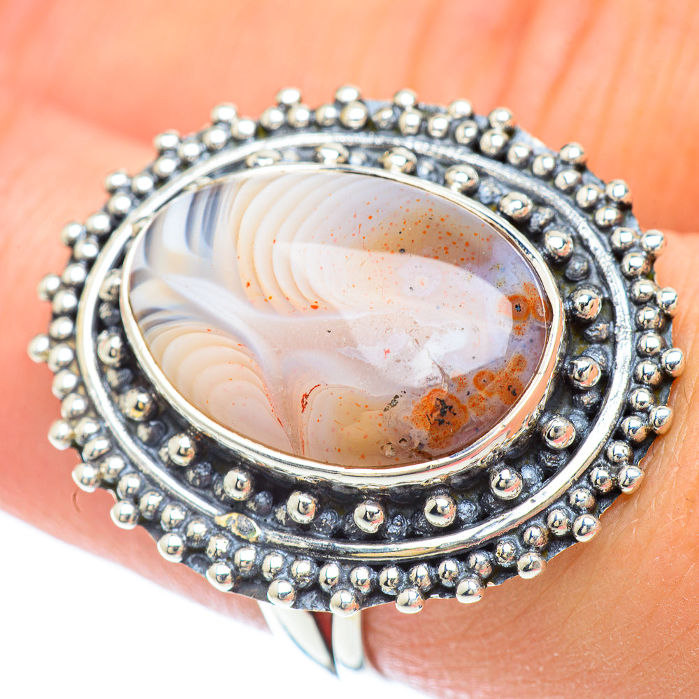 Scolecite Rings handcrafted by Anasilvercos - RING56421