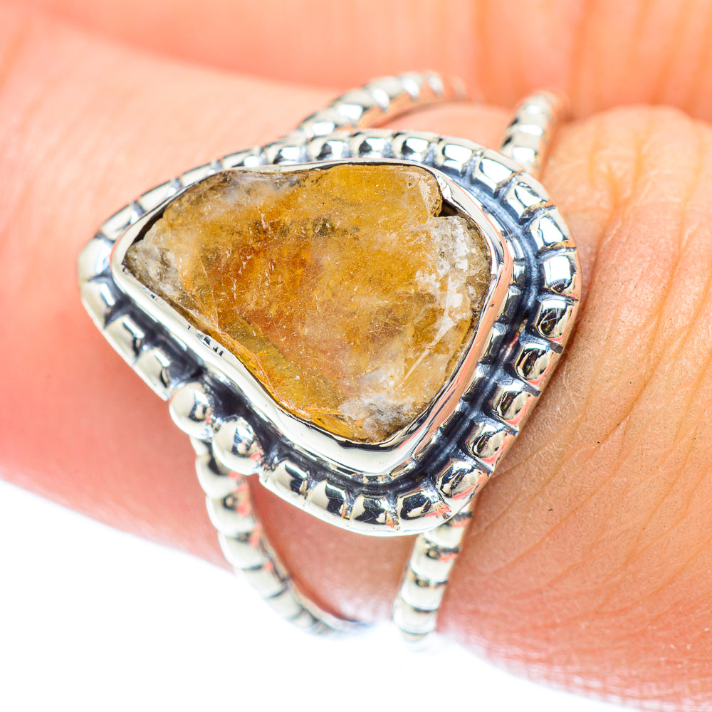 Citrine Rings handcrafted by Anasilvercos - RING56426