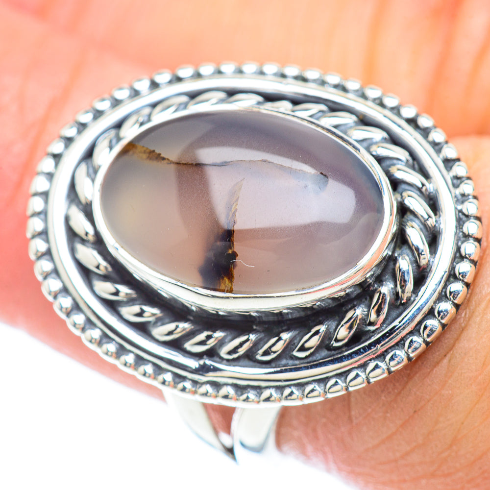 Montana Agate Rings handcrafted by Anasilvercos - RING56433