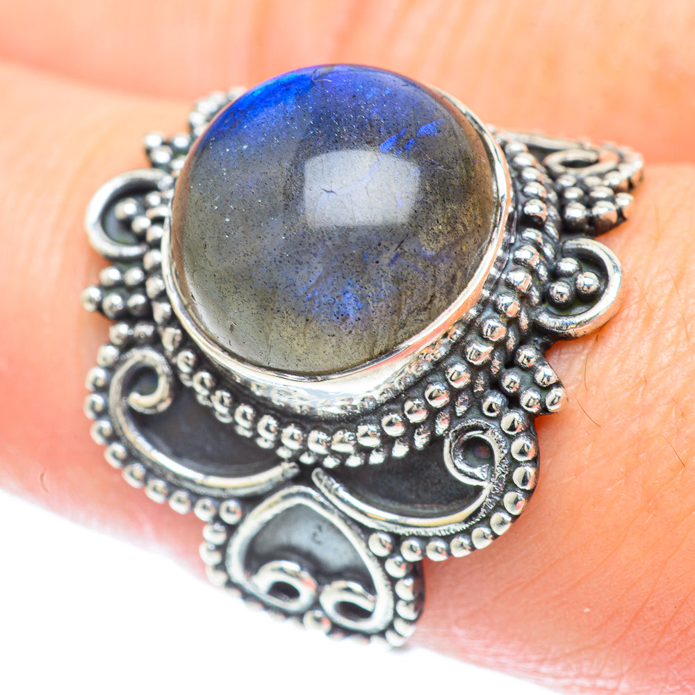Labradorite Rings handcrafted by Anasilvercos - RING56464