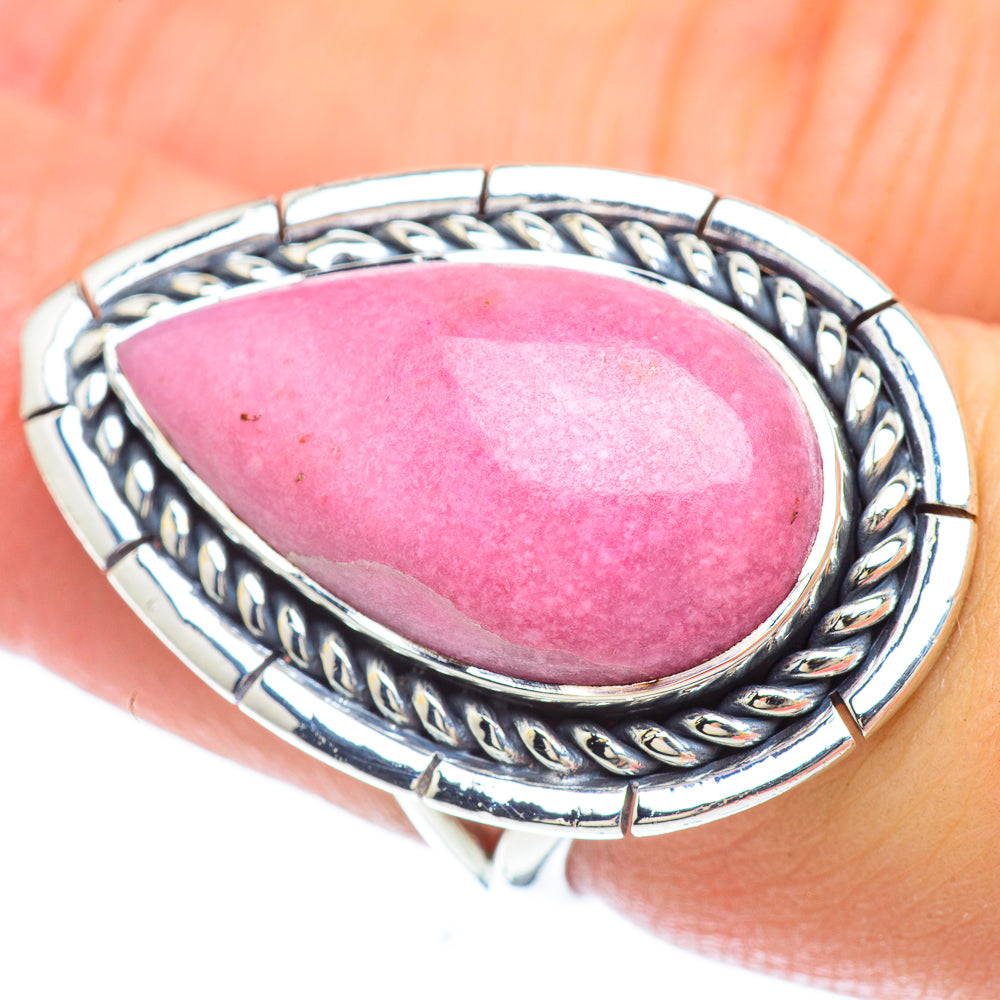 Pink Opal Rings handcrafted by Anasilvercos - RING56533