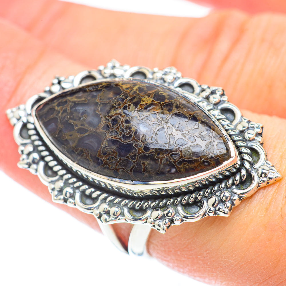 Dinosaur Bone Rings handcrafted by Anasilvercos - RING56571