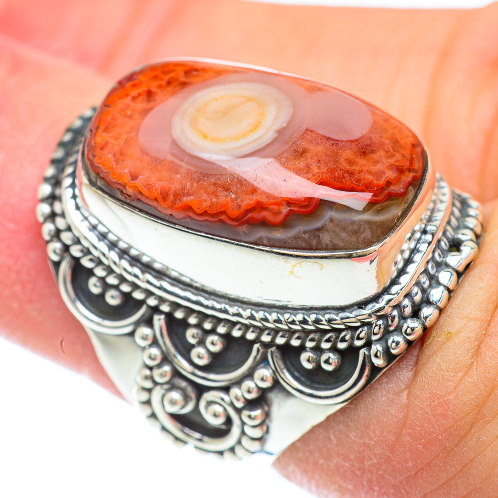 Ocean Jasper Rings handcrafted by Anasilvercos - RING56572