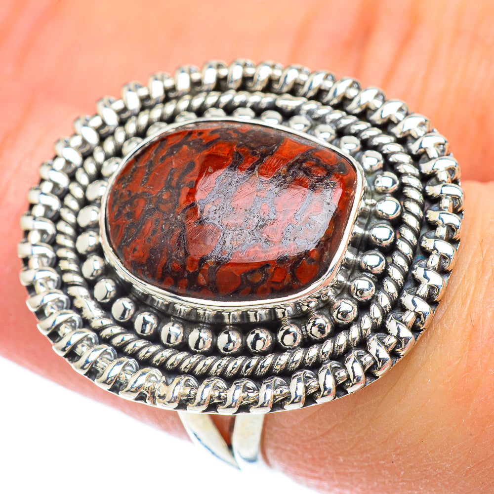 Dinosaur Bone Rings handcrafted by Anasilvercos - RING56573