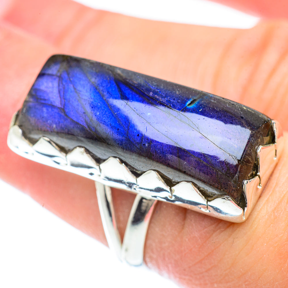 Labradorite Rings handcrafted by Anasilvercos - RING56592