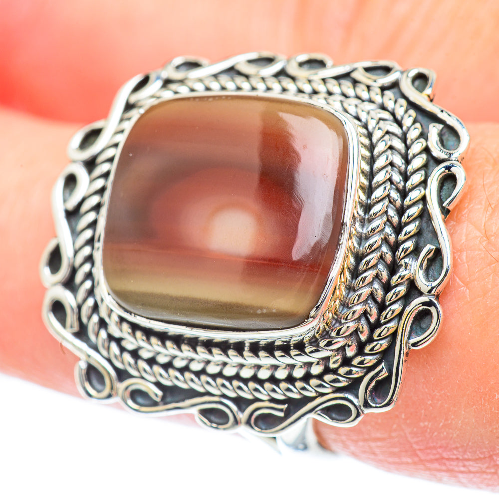 Willow Creek Jasper Rings handcrafted by Anasilvercos - RING56602