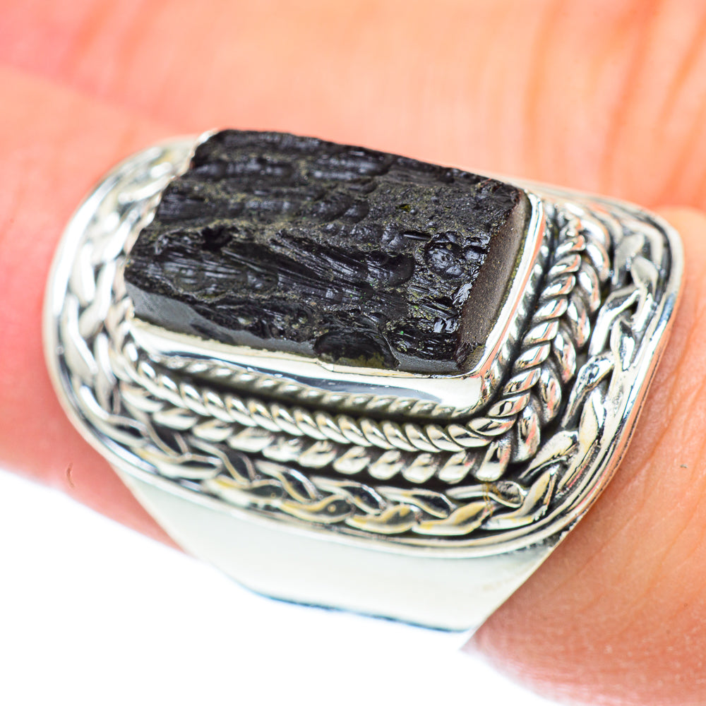 Tektite Rings handcrafted by Anasilvercos - RING56615