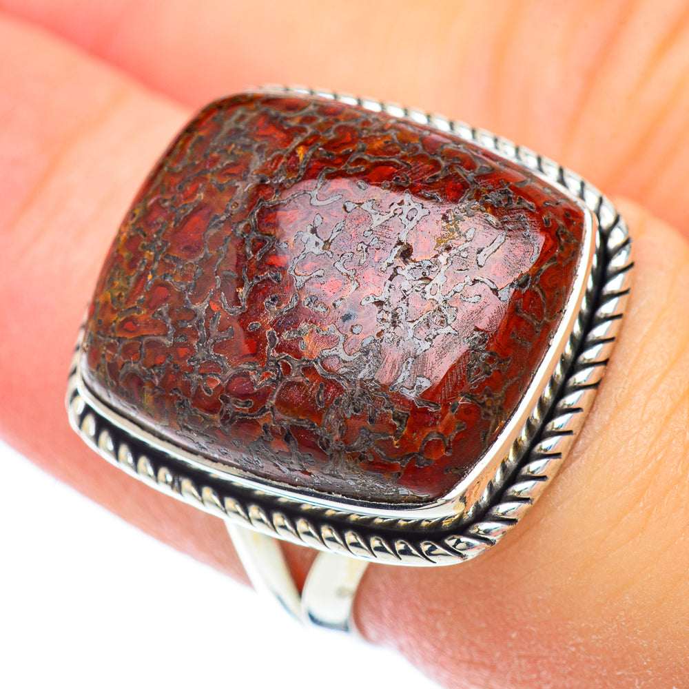 Dinosaur Bone Rings handcrafted by Anasilvercos - RING56647