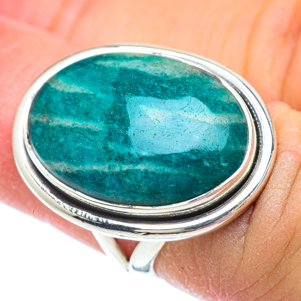 Amazonite Rings handcrafted by Anasilvercos - RING56675