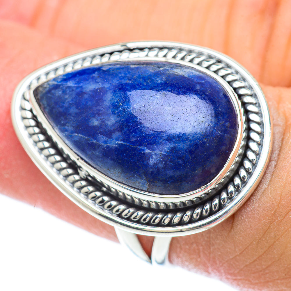 Sodalite Rings handcrafted by Anasilvercos - RING56707