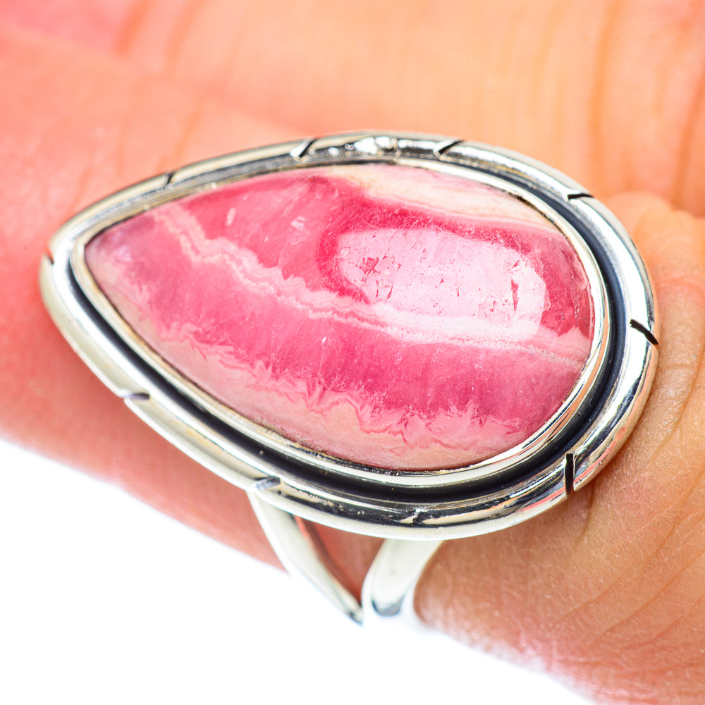 Rhodochrosite Rings handcrafted by Anasilvercos - RING56754