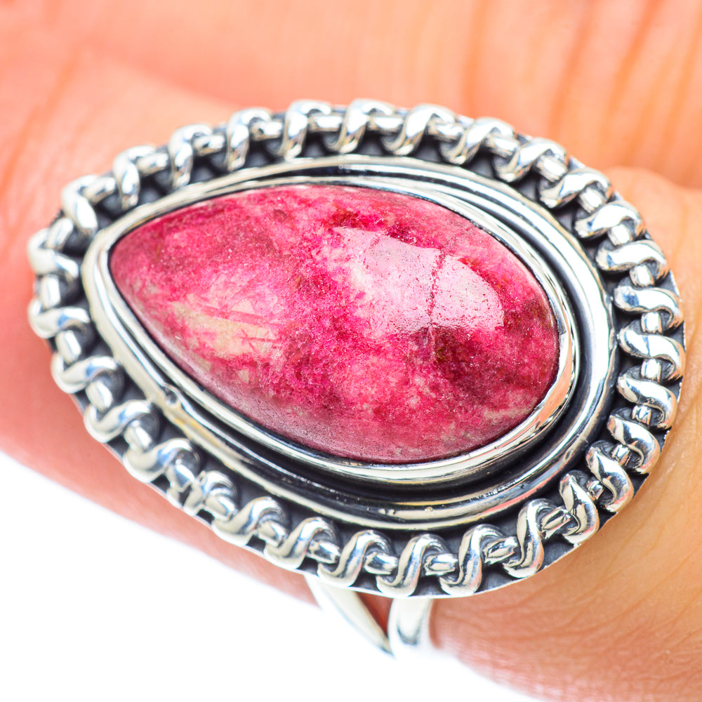 Thulite Rings handcrafted by Anasilvercos - RING56810