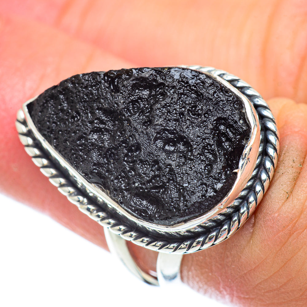 Tektite Rings handcrafted by Anasilvercos - RING56842