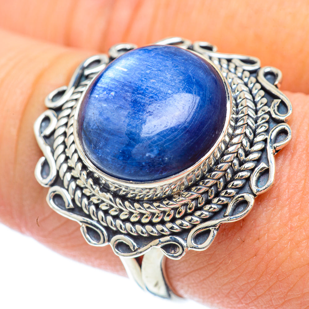 Kyanite Rings handcrafted by Anasilvercos - RING56856