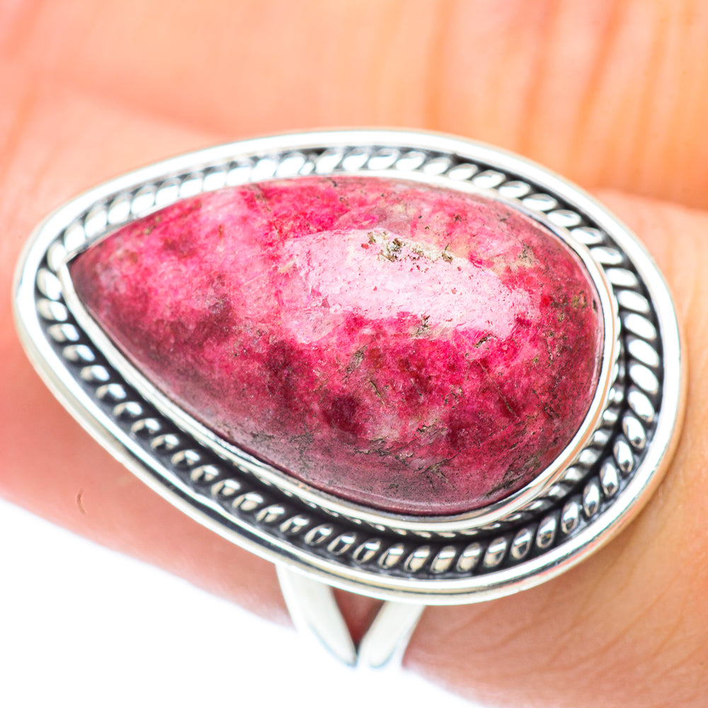 Thulite Rings handcrafted by Anasilvercos - RING56884