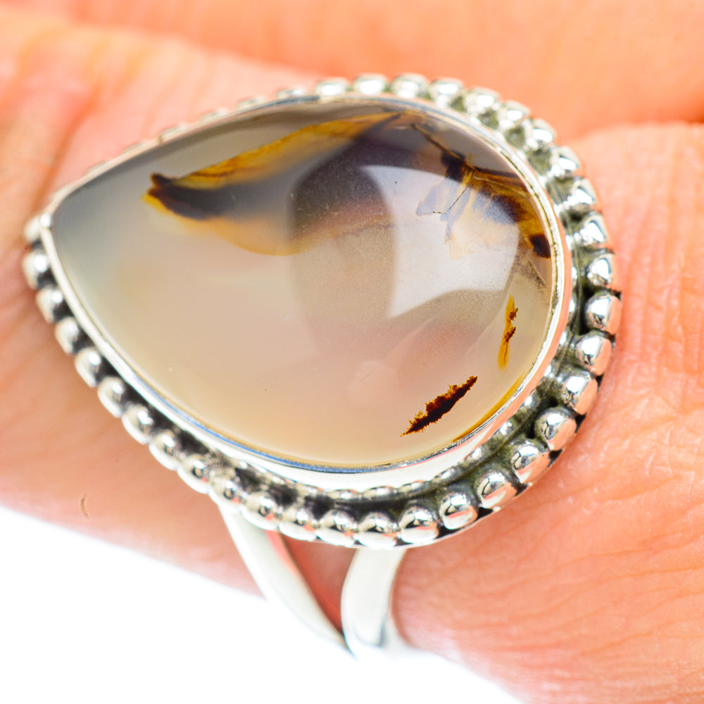 Montana Agate Rings handcrafted by Anasilvercos - RING56891