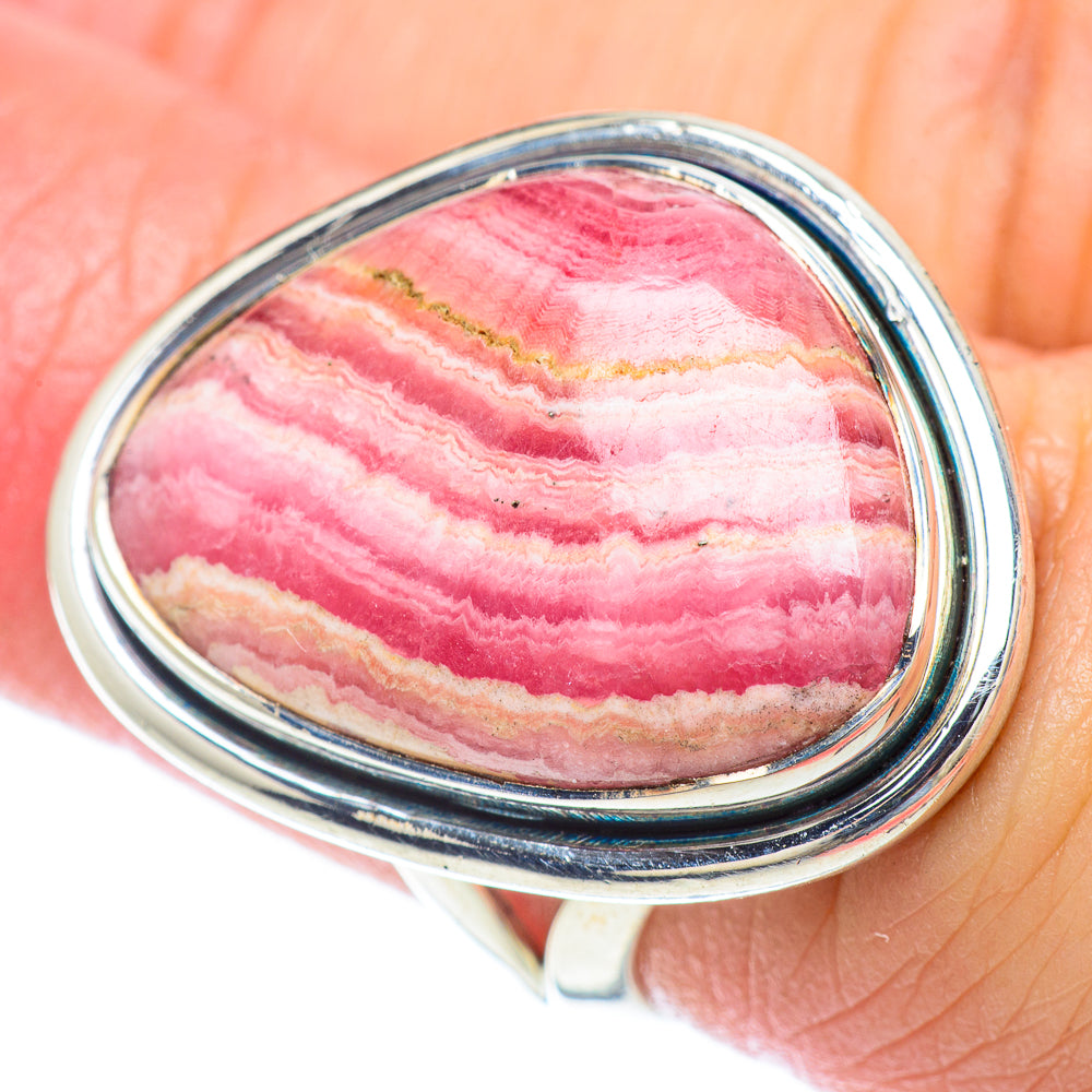 Rhodochrosite Rings handcrafted by Anasilvercos - RING56926