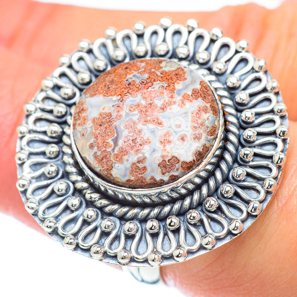 Ocean Jasper Rings handcrafted by Anasilvercos - RING56951