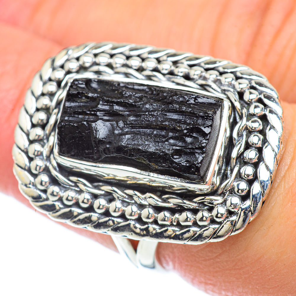 Tektite Rings handcrafted by Anasilvercos - RING56992