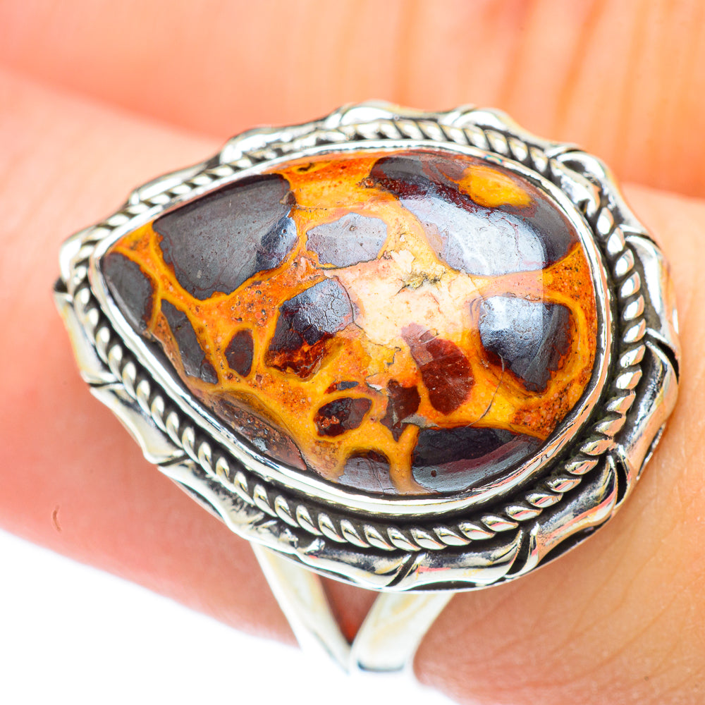 Bauxite Rings handcrafted by Anasilvercos - RING57040
