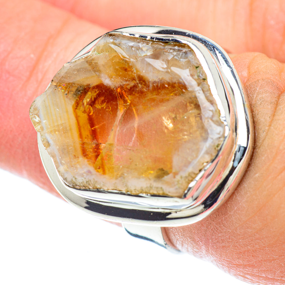 Citrine Rings handcrafted by Anasilvercos - RING57171