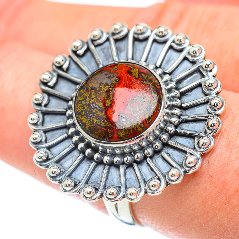 Moroccan Agate Rings handcrafted by Anasilvercos - RING57253