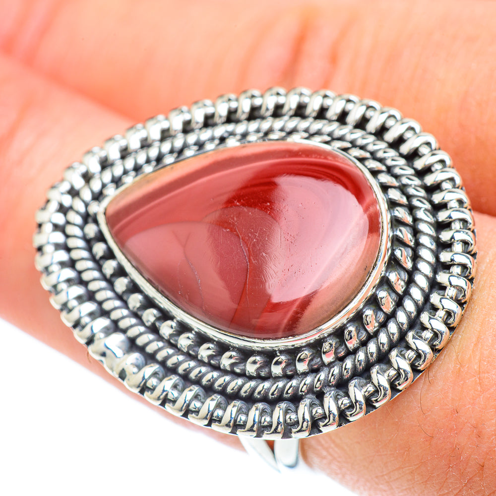 Imperial Jasper Rings handcrafted by Anasilvercos - RING57254
