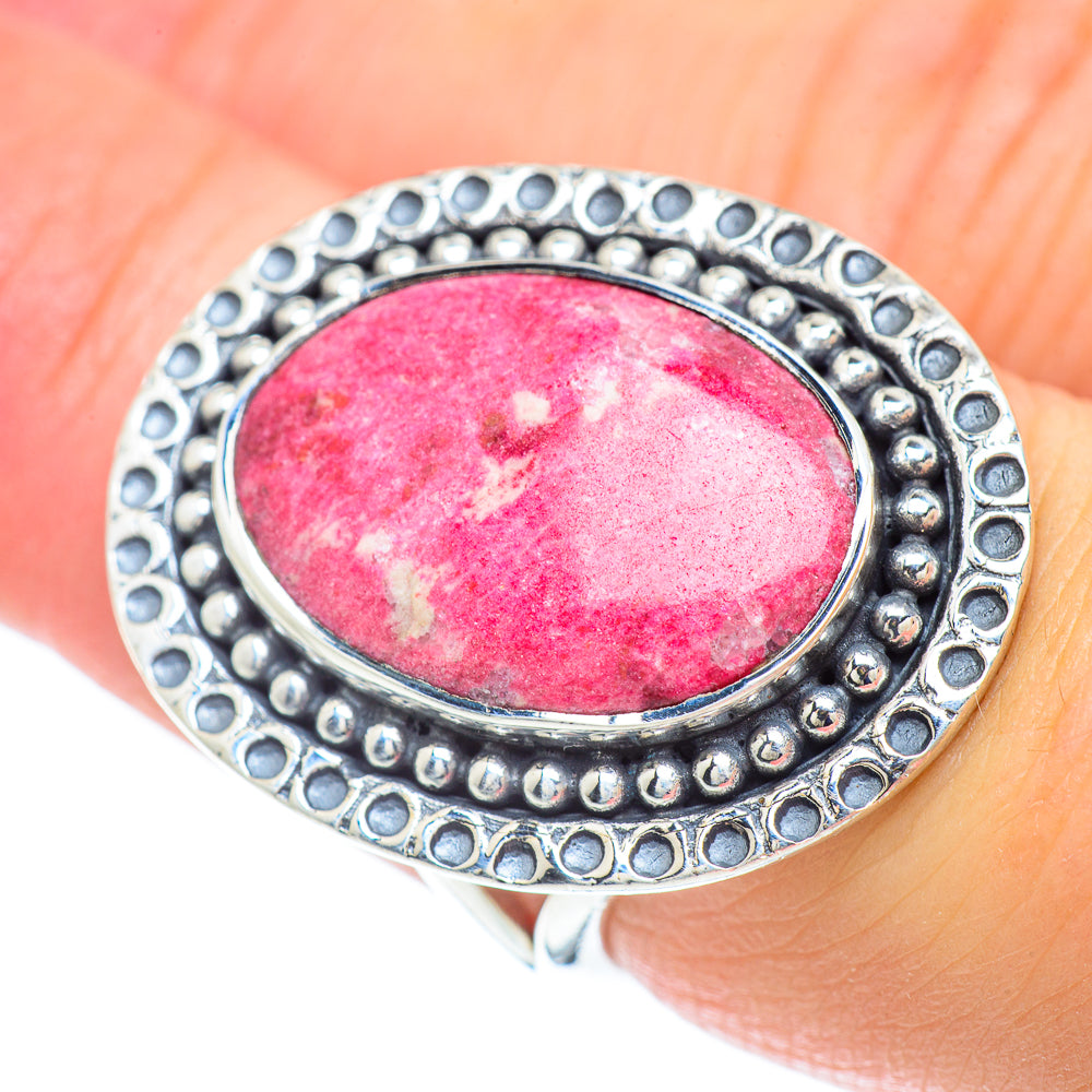 Thulite Rings handcrafted by Anasilvercos - RING57292