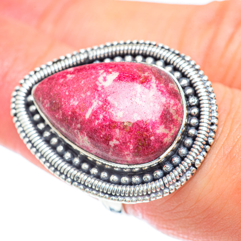 Thulite Rings handcrafted by Anasilvercos - RING57323