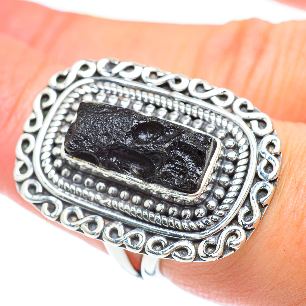 Tektite Rings handcrafted by Anasilvercos - RING57329