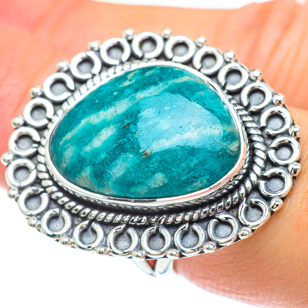 Amazonite Rings handcrafted by Anasilvercos - RING57344