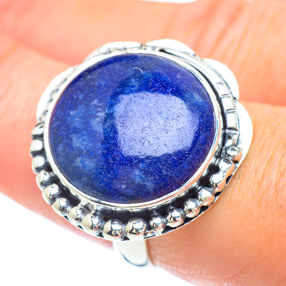 Sodalite Rings handcrafted by Anasilvercos - RING57364
