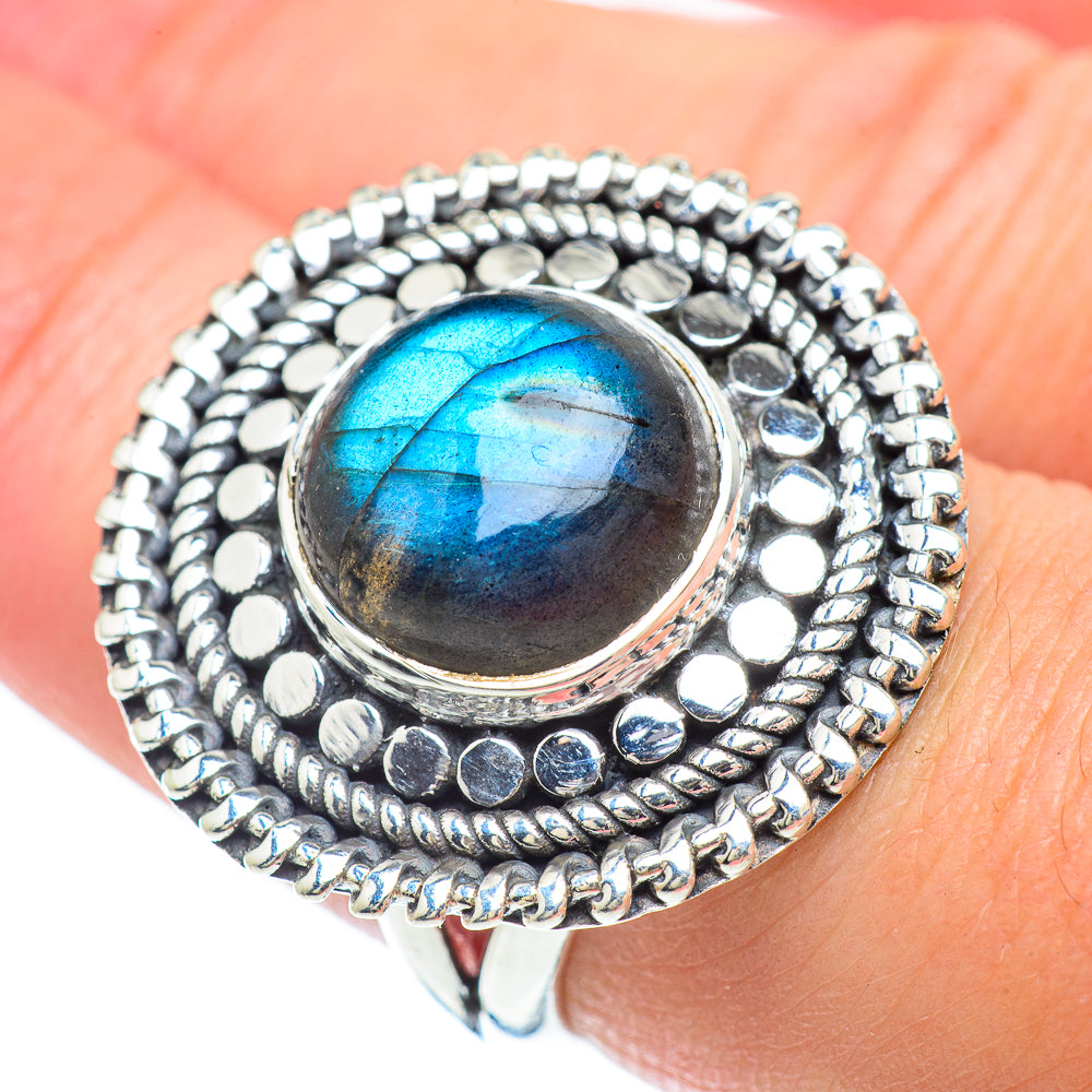 Ocean Jasper Rings handcrafted by Anasilvercos - RING57398