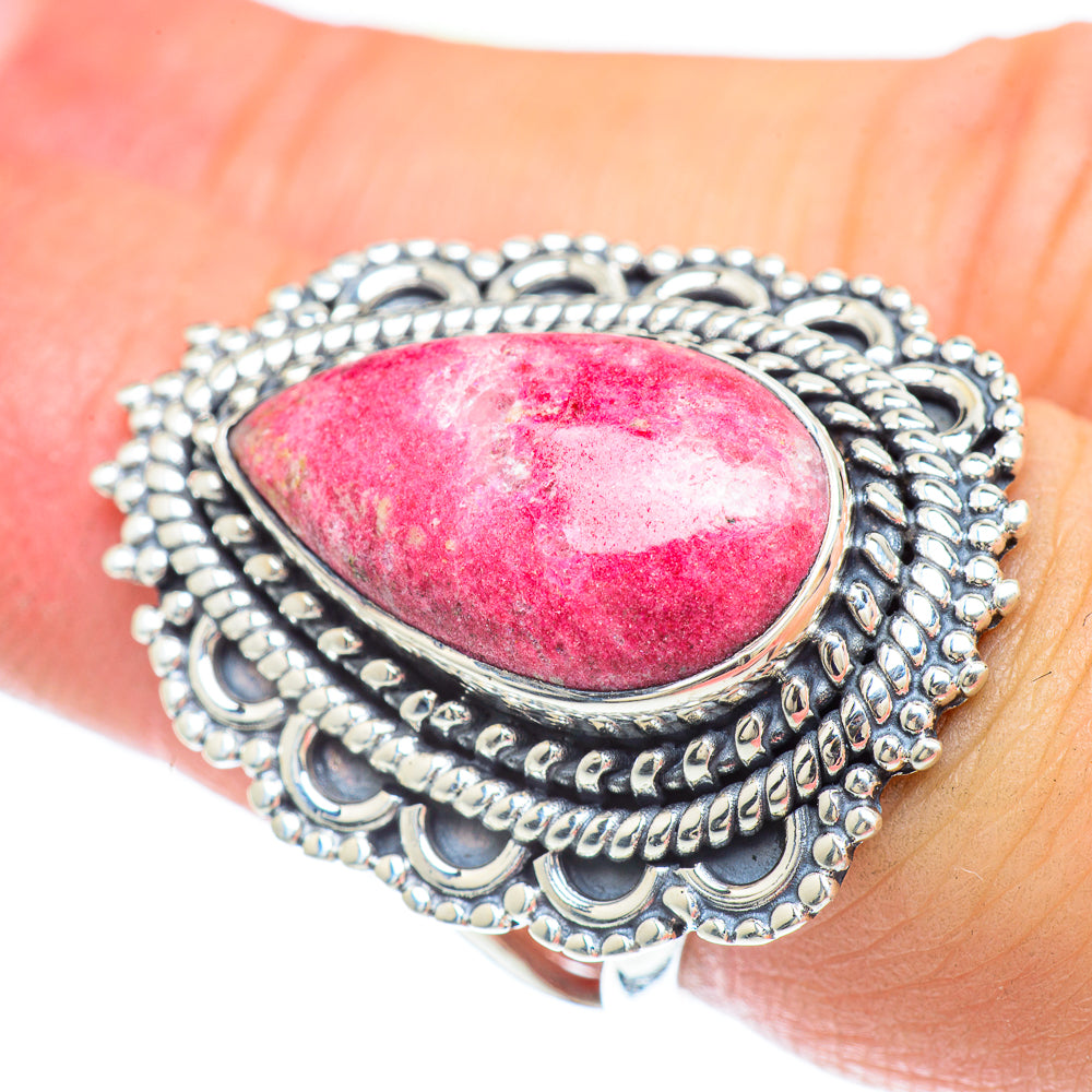Thulite Rings handcrafted by Anasilvercos - RING57409