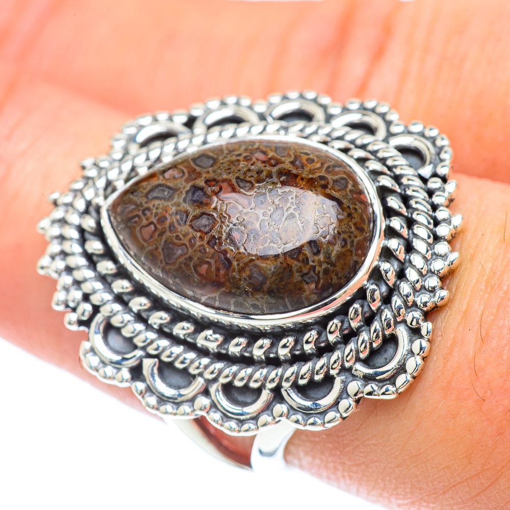 Dinosaur Bone Rings handcrafted by Anasilvercos - RING57428