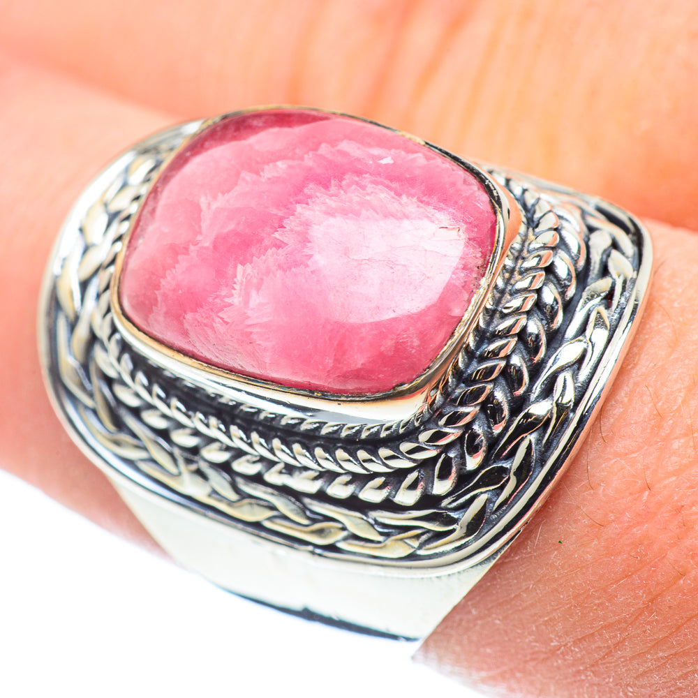 Rhodochrosite Rings handcrafted by Anasilvercos - RING57491