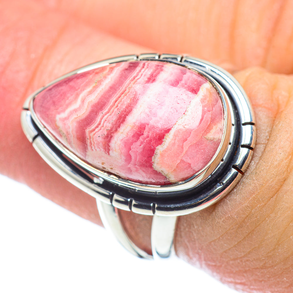 Rhodochrosite Rings handcrafted by Anasilvercos - RING57562