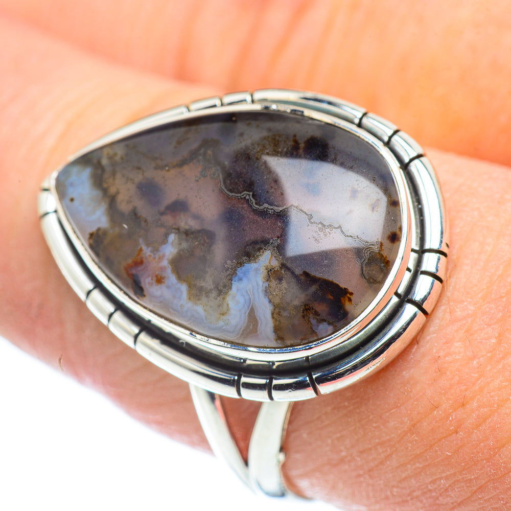 Montana Agate Rings handcrafted by Anasilvercos - RING57571