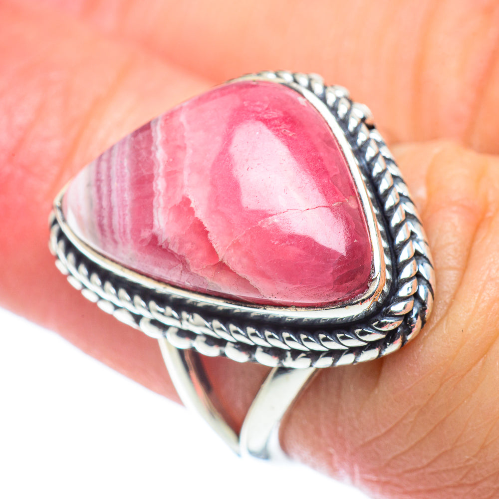 Rhodochrosite Rings handcrafted by Anasilvercos - RING57587