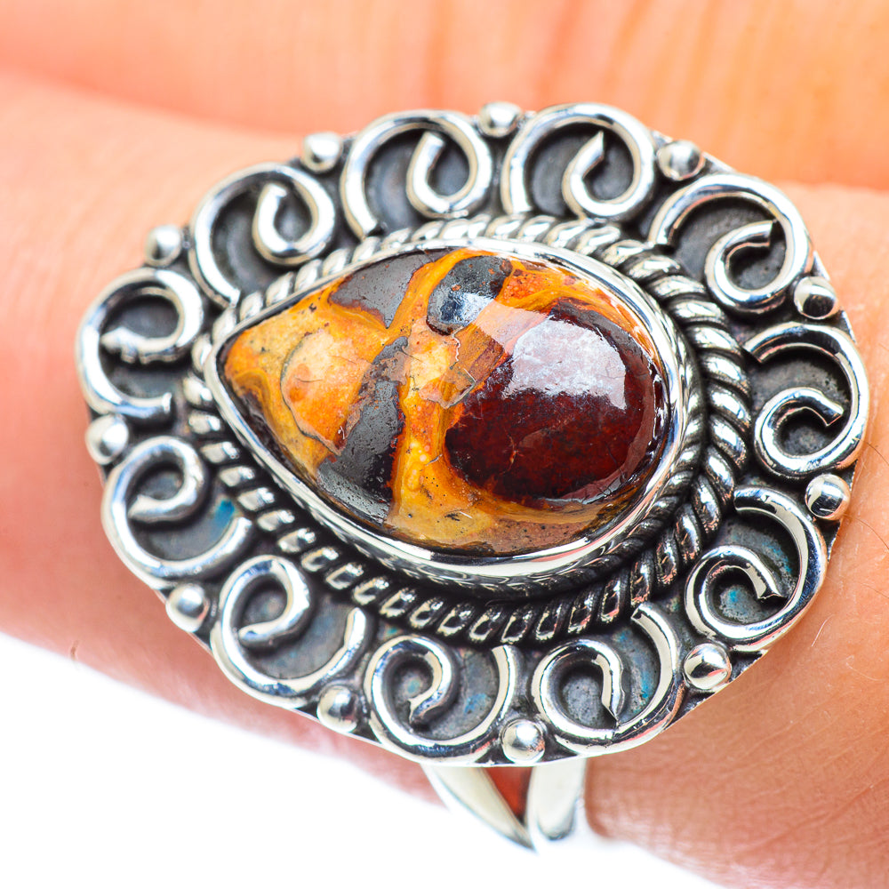 Bauxite Rings handcrafted by Anasilvercos - RING57596