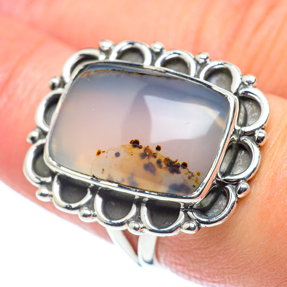 Montana Agate Rings handcrafted by Anasilvercos - RING57632
