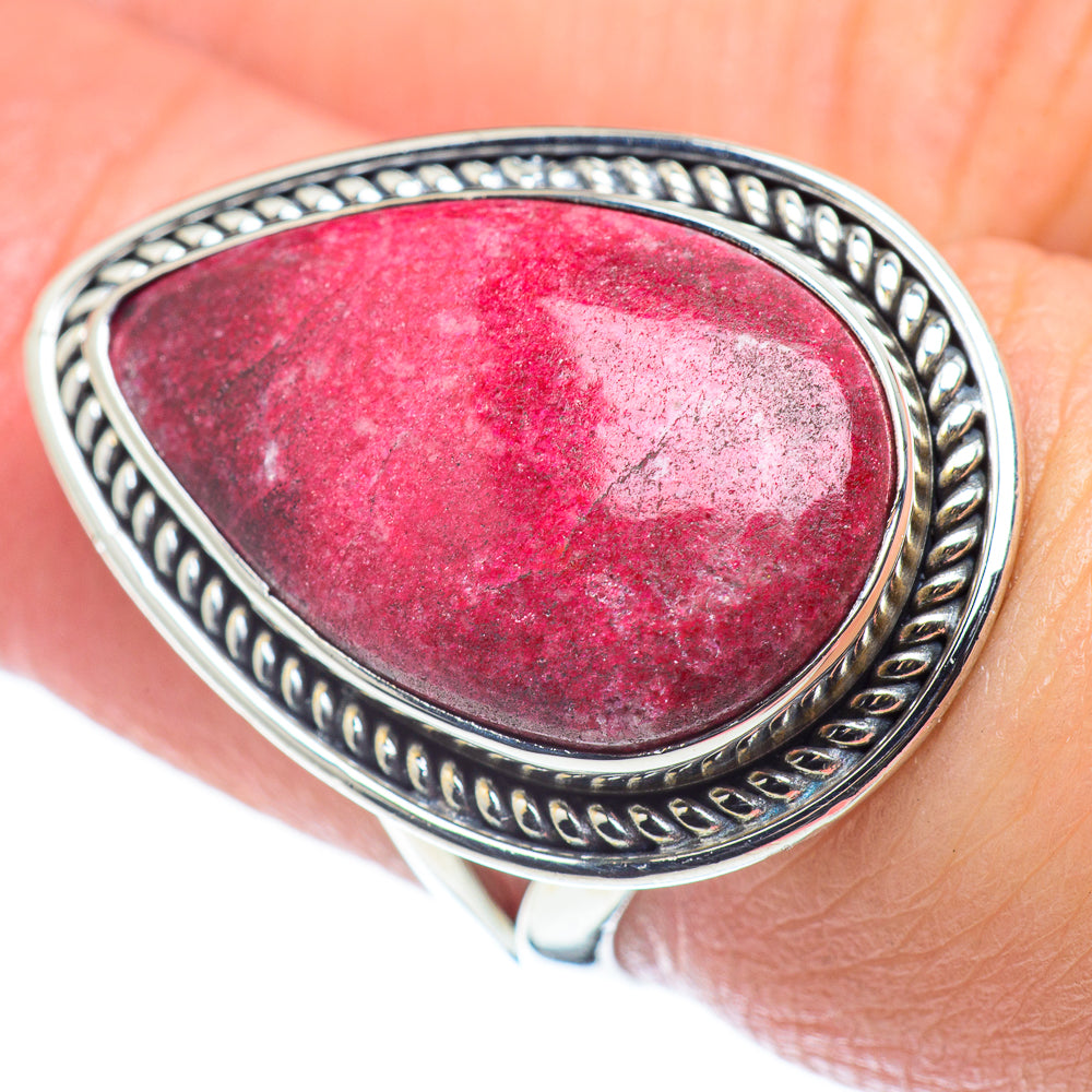 Thulite Rings handcrafted by Anasilvercos - RING57655