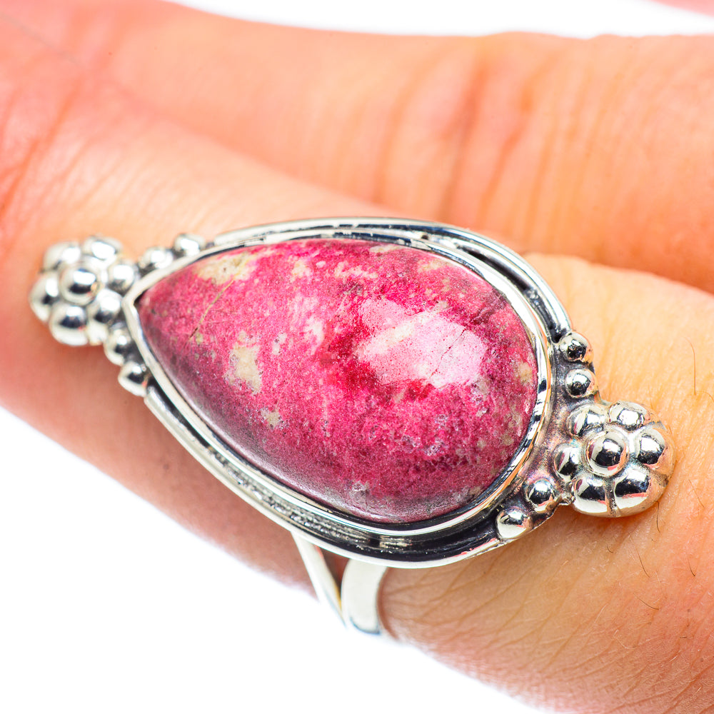Thulite Rings handcrafted by Anasilvercos - RING57699
