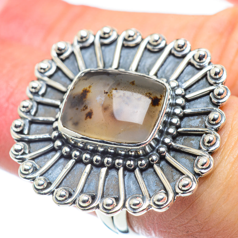 Montana Agate Rings handcrafted by Anasilvercos - RING57716