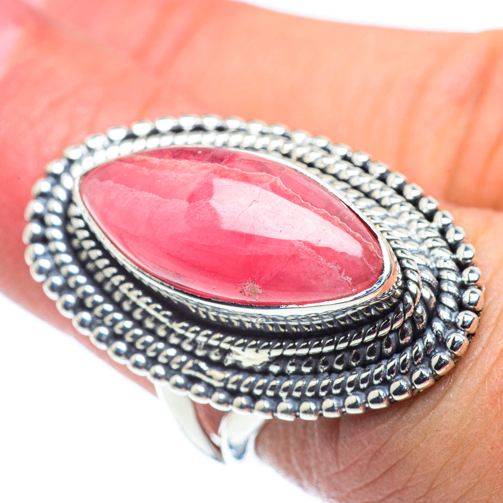 Rhodochrosite Rings handcrafted by Anasilvercos - RING57739