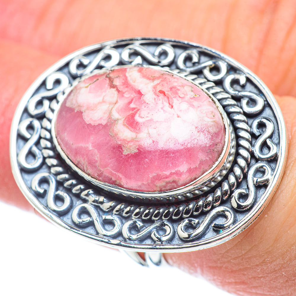 Rhodochrosite Rings handcrafted by Anasilvercos - RING57818