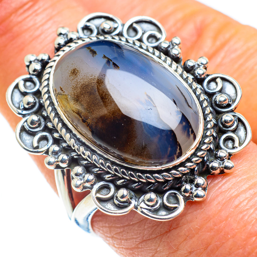 Montana Agate Rings handcrafted by Anasilvercos - RING57839